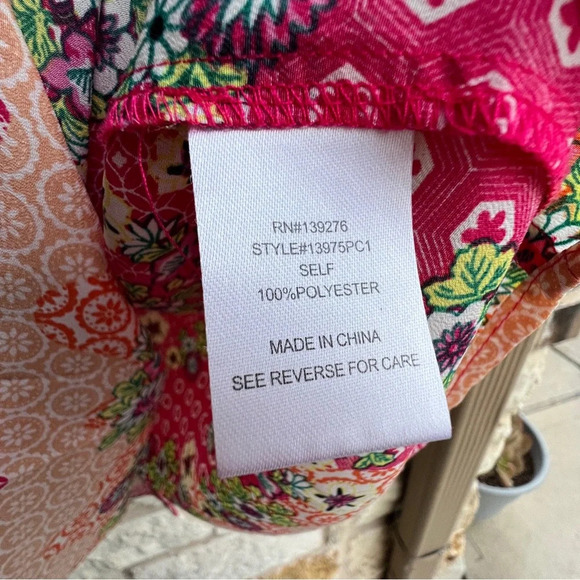 Daniel Rainn Woman’s Tank top pink pintuck front Size Small - Picture 4 of 7